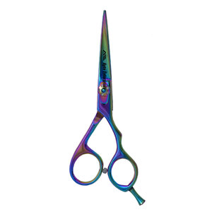 Tijeras de Barbero Profesionales para Diestros, Hojas Rectas de Acero Inoxidable, Punta Afilada, Mangos de Acero Duraderos, Corte de Cabello de Precisión - Product Image 3