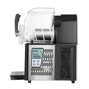 Macchina Professionale per Bevande Ghiacciate con Doppio Serbatoio in Acciaio Inox da 4Lx2, Dispenser per 32 Bicchieri di Margarita e Smoothie - Product Image 1