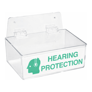 Distributeur de bouchons d'oreilles Brady Compact avec couvercle transparent pour les chantiers et les laboratoires - Product Image 2
