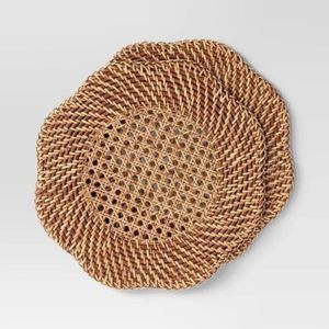 <b>Dining</b> <b>Table</b> <b>Placemat</b> Handmade Woven <b>Table</b> Mat Eco Friendly Heat Resistant <b>Placemat</b> for Kitchen Restaurant Hotel Use - Product Image 1