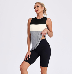 Nouveau style de débardeur sans manches à col rond pour femmes, élégant, décontracté, mode estivale, chemisier, vente en gros de vêtements, fabricant en gros - Product Image 1