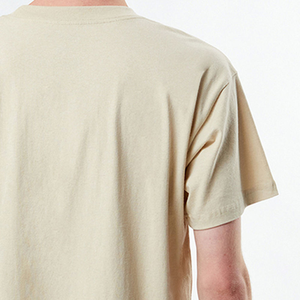 ขายตรงจากโรงงาน เสื้อยืดคอกลมแขนสั้นผู้ชาย ผ้าฝ้ายถัก 100% เป็นมิตรกับสิ่งแวดล้อม ระบายอากาศได้ดี ทรงปกติ สไตล์สตรีท - Product Image 3
