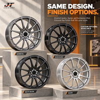 Jantes forgées multi-rayons en maille de 18 à 22 pouces, finition usinée argentée, 5x112 5x114.3 VIW-150 pour BMW Audi Mercedes-Benz