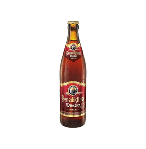 Cerveza Blanca Benediktiner Auténtica Sin Alcohol, 20 Botellas de Vidrio de 0.5L, Cerveza de Trigo Sin Alcohol <0.5 Por Ciento ABV, Venta al Por Mayor - Product Image 6