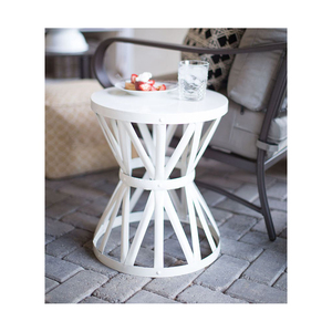 Table d'appoint en métal blanc tendance, table d'appoint moderne, support de canapé élégant, nouveau design, meubles de maison, table d'appoint - Product Image 1