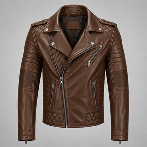 Custom Buffalo Leather <b>Motorcycle</b> <b>Jacket</b> Unisex Fashion Biker Racing Breathable OEM Custom Logo Wholesale - Product Image 6