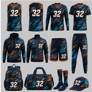 Ensemble de vêtements de sport en tissu doux, kits de football 7 sur 7 pour hommes, femmes et jeunes joueurs, couleur personnalisée, kit d'équipe de football 7 sur 7 - Product Image 5