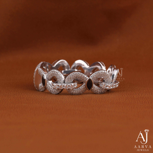 925 Sterling <b>Silver</b> Gold Hip Hop Moissanite <b>Bracelet</b> Marquise Cut Link <b>Bangle</b> Fully Iced Chain Jewelry Unisex Customizable Gift - Product Image 4
