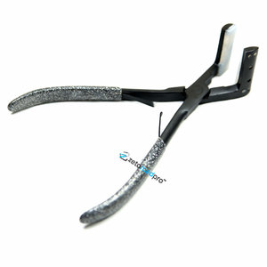 Pince à extensions de cheveux en acier inoxydable de qualité chirurgicale professionnelle, 7 pouces, pour usage commercial, disponible en plusieurs couleurs - Product Image 4