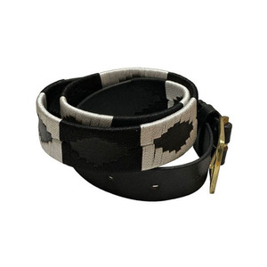 Ceinture en cuir polo réglable, durable, respirante, légère, avec boucle ardillon en alliage, 3,5 cm, personnalisable, style équestre, coutures renforcées - Product Image 5