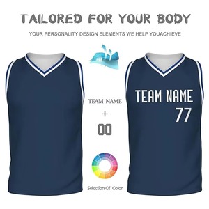 Customized Wholesale Men's Basketball Jersey with Printed Names and Numbers 100% Polyester Breathable <b>Slim</b> <b>Fit</b> - Product Image 6