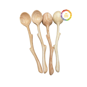 Cuchara de madera de haya premium de Vietnam para utensilios de cocina antiadherentes y uso profesional en catering de 99 Gold Data - Product Image 4