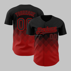 OEM Wholesale Factor Hommes Jeunes Baseball Impression Personnalisée Maillot à Manches Longues Polyester Sportswear Technique de Broderie Grande Taille - Product Image 1