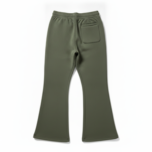 Pantalones de chándal anchos y holgados de algodón 100% ligero para hombre, estilo urbano, con cintura elástica, antiestáticos, personalizables. - Product Image 4