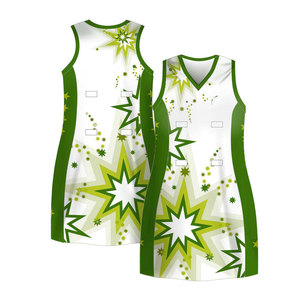 Wholesale Full Sublimation Netball Uniform Lightweight Breathable Netball <b>Dress</b> <b>Custom</b> Team Sportswear Vibrant Color Printing - Product Image 3