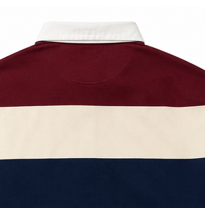 เสื้อรักบี้แขนยาวพรีเมียม ผลิตเสื้อรักบี้ทีมตามสั่ง ผู้ผลิต OEM พิมพ์ลายด้วยความร้อน ปักลาย ระบายอากาศได้ดี มีกระเป๋า - Product Image 5