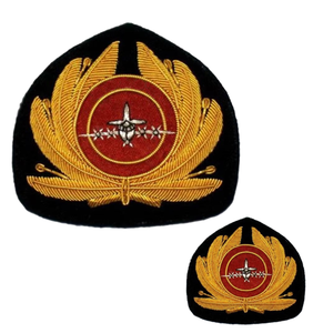 Insignias Bordadas a Mano de Alta Calidad, Lavables, Sólidas, Personalizadas, con Hilo Metálico, Ecológicas, Libres de Níquel, de Lujo - Product Image 2