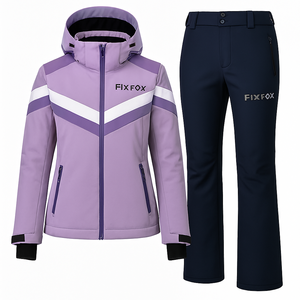 Veste de ski unisexe imperméable 10 000 mm respirante pour adultes Logo personnalisé Coupe-vent Polartec Séchage rapide - Product Image 1