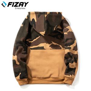 Sudadera con Capucha para Hombre, de Algodón y Poliéster, con Estampado de Camuflaje, Manga Larga, para Invierno - Product Image 2