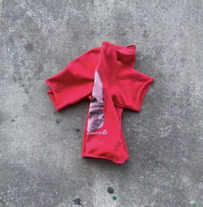 T-shirt Boxy Personnalisé 100% Coton pour Homme, Impression DTG Graphique, 300 g/m², Effet Délavé au Soleil et Lavage Acide - Product Image 3