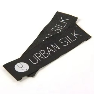 Nouvelles Étiquettes Tissées Personnalisées Haut de Gamme pour Vêtements, Étiquettes de Col Haute Densité avec Logo de Marque, Respirantes, OEM, Prix Abordable 2026 - Product Image 5