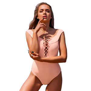 Conjunto de Bikini Acanalado de Moda para Mujer, Top Triangular Ajustable, Braguita de Corte Alto, Traje de Baño de Dos Piezas, Ropa de Playa 2026 - Product Image 5