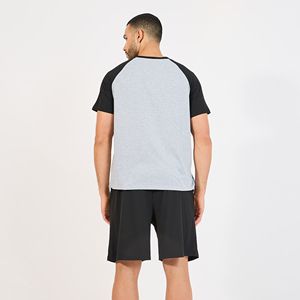 Conjunto de Pantalones Cortos para Hombre, Estampado DTG, Algodón Lavado con Ácido, Ropa de Hombre, Camiseta y Pantalones Cortos con Cordón Elástico - Product Image 5