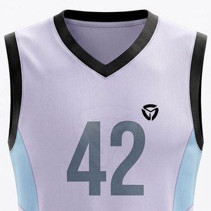 Uniforme de basket-ball moderne pour hommes avec tissu imprimé par sublimation intégrale, coutures durables pour les entraînements et compétitions sportives d'équipe - Product Image 4