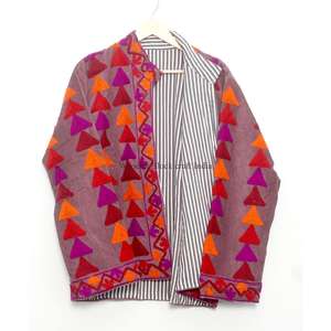 Chaqueta Bordada con Nuevo Patrón de Alta Calidad, Estilo Boho Hippie Indio para Mujer, Chaqueta para Fiesta - Product Image 6