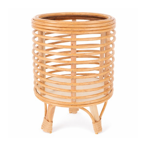 Supports élégants en rotin surélevés pour plantes, supports pour pots de fleurs, supports pour plantes pour décoration de mariage - Product Image 1