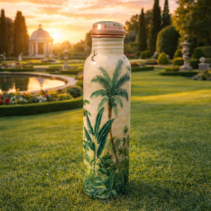 Botella de Cobre HD Decorativa y Estética para Almacenamiento en la Cocina, a Prueba de Fugas, para Uso en Hoteles, Transparente, con Estampado Floral, de Gran Capacidad para Alimentos - Product Image 5