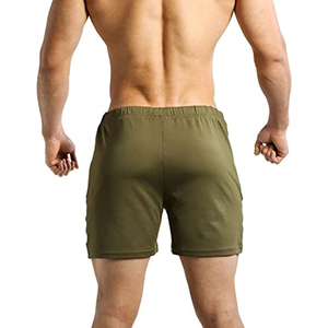 Pantalones Cortos Deportivos al Por Mayor para Empresas, Tejido Antimicrobiano y Antiolor para Atletas Profesionales, Color Personalizado, Venta al Por Mayor de Fábrica - Product Image 4