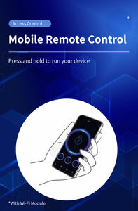 Clavier de contrôle d'accès RFID étanche DK-2865 (P1) avec bouton de sortie pour systèmes de serrures électriques - Product Image 6