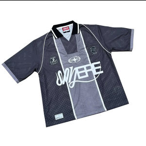 Camiseta de Hombre de Diseño Personalizado, 100% Algodón, Tejido Transpirable, Cuello en V, Cuello Acanalado, Corte Holgado, Deportiva, Talla Grande - Product Image 5