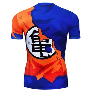 Camiseta Deportiva de Manga Corta para Hombre, Sublimada, para Muay Thai, Fabricante OEM, Antimicrobiana, Poliéster y Elastano Premium - Product Image 6