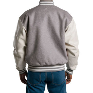 Vestes universitaires pour hommes de haute qualité, fabriquées en usine, emballage personnalisé, best-seller pour la saison hivernale, quantité en gros disponible en ligne - Product Image 2