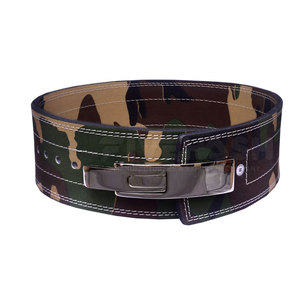 Ceinture de musculation en cuir pour haltérophilie et entraînement de la taille - Product Image 3