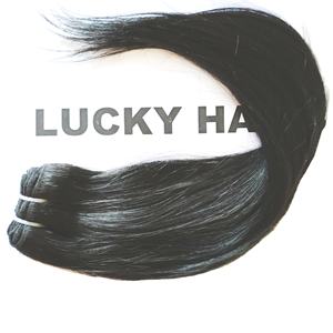 ผมต่อสำหรับ100% ผมดิบสีธรรมชาติเป็นมัดผมมนุษย์แบบยืด - Product Image 5