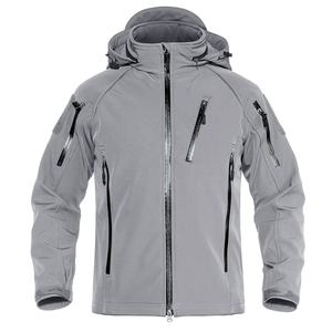 Custom Sports European Polyester Waterproof Windproof <b>Soft</b> <b>Shell</b> <b>Jacket</b> for <b>Man</b> - Product Image 4