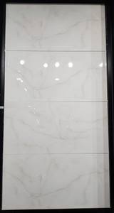 Azulejos Statuario Classic de 60x120cm, PGVT, 8.5mm, Azulejos de Alto Brillo, Azulejos de Porcelana de Mármol Blanco de Diseño, 600x1200mm, 9mm, Lujo - Product Image 5