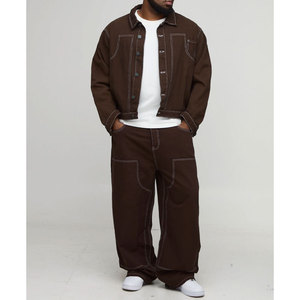 Chaqueta Vaquera de la Mejor Calidad para Hombre, Abrigo de Mezclilla a la Moda, Proveedor Mayorista - Product Image 4