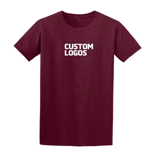 Camisetas casuales de estilo premium con cuello en V para hombre, estilo ajustado, camiseta básica lisa para actividades al aire libre, camisa a la moda. - Product Image 1