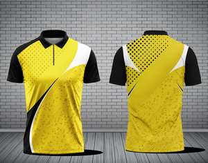 Ropa Deportiva de Secado Rápido 100% Poliéster, Impresión por Sublimación con Transferencia de Calor, Logotipo Personalizado, Camisetas Sublimadas al por Mayor - Product Image 1