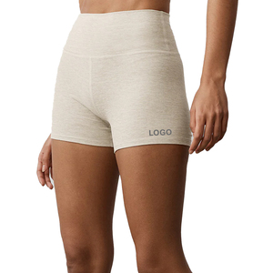 OEM Crop Top High Waist Shorts Set Women 2 piece Set Polyester Spandex Stretch Yoga Set Buttery Soft Activewear Custom Premium - Product Image 5