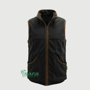 Navy Fleece Gilet Shooting Outdoor Warm <b>Vest</b> <b>Mens</b> Fleece Gilet <b>UK</b> Durable Lightweight Hunting Casual Winter Wear - Product Image 6