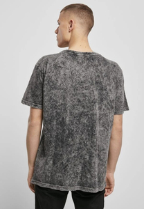 T-shirt Oversize Uni Délavé à l'Acide, Coton Lourd de Haute Qualité, Teint en Pièce, Style Vintage Streetwear, Vente en Gros, Usine de Vêtements - Product Image 4
