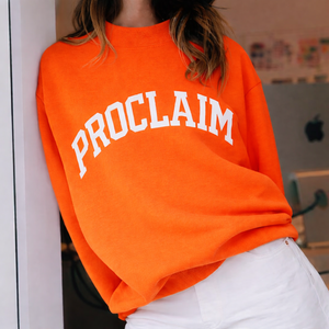 Women Long Front Logo Oversized Mockneck Pullover Winter Sweatshirt Loose Cozy Fit Streetwear Casual <b>Top</b> - Product Image 6