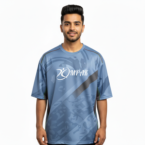 Camiseta Casual Oversize para Hombre, Estilo Urbano, Sublimada, Moderna, Corte Regular, Poliéster/Algodón, Ecológica y Transpirable - Product Image 1