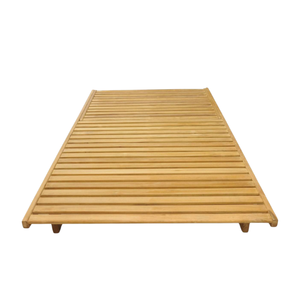 Tumbonas Dobles de Madera de Teca para Jardín, Playa y Hogar, Resistentes a la Intemperie, Muebles de Exterior para Ocio - Product Image 3