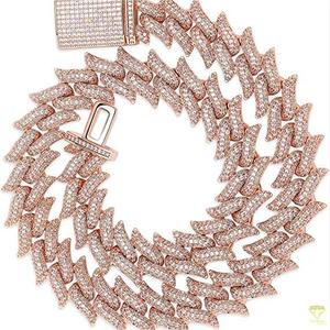 Diamant Moissanite Premium Iced Out en Argent Sterling 925, Bijoux Hip Hop pour Hommes, Accessoire Parfait pour les Soirées en Club au Meilleur Prix - Product Image 3